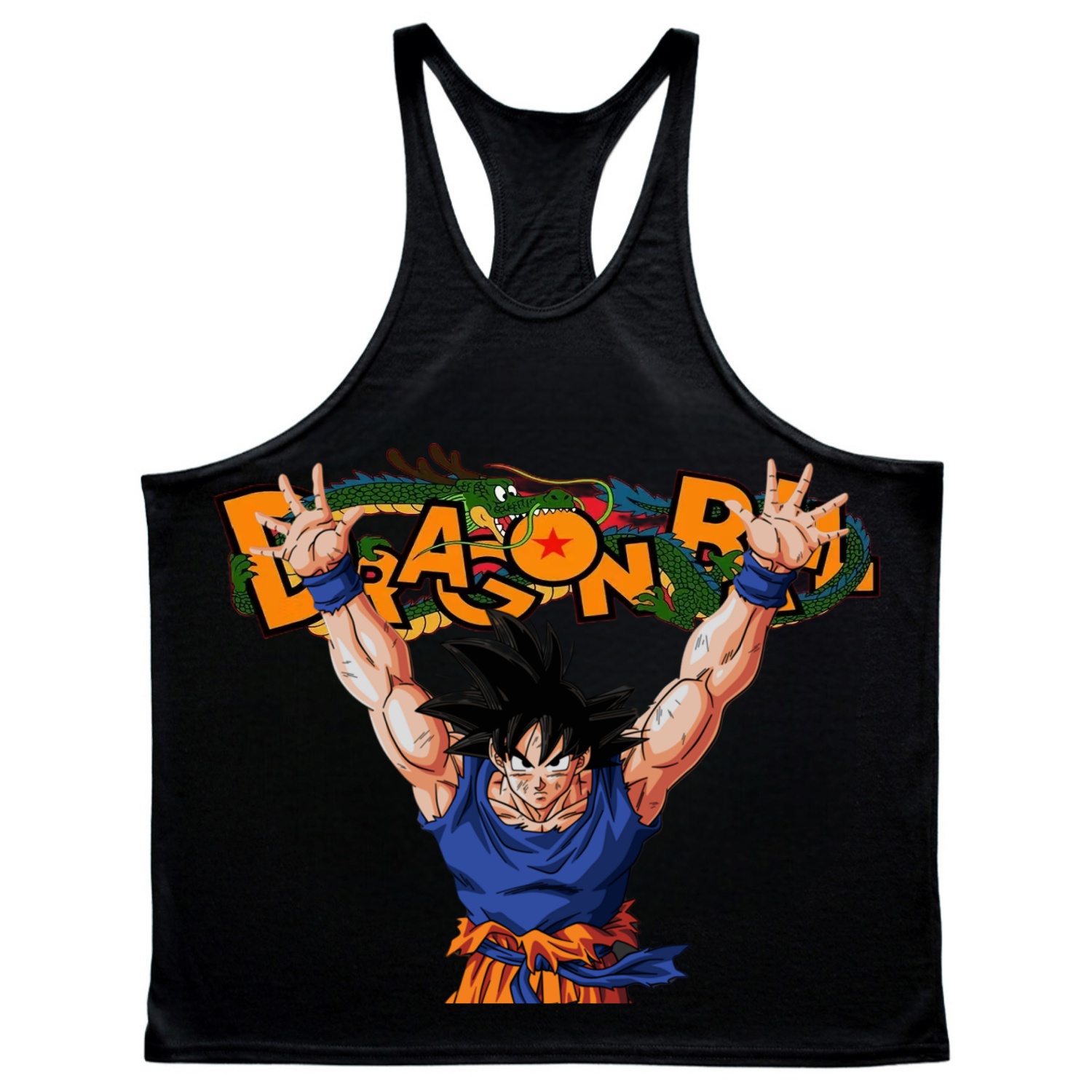 Tank Top Muscle - メンズ夏タンクトップ綿ベスト日本のドラゴンボールアニメグラフィック男性ジム服フィットネス筋肉シャツノースリーブスウェットシャツ