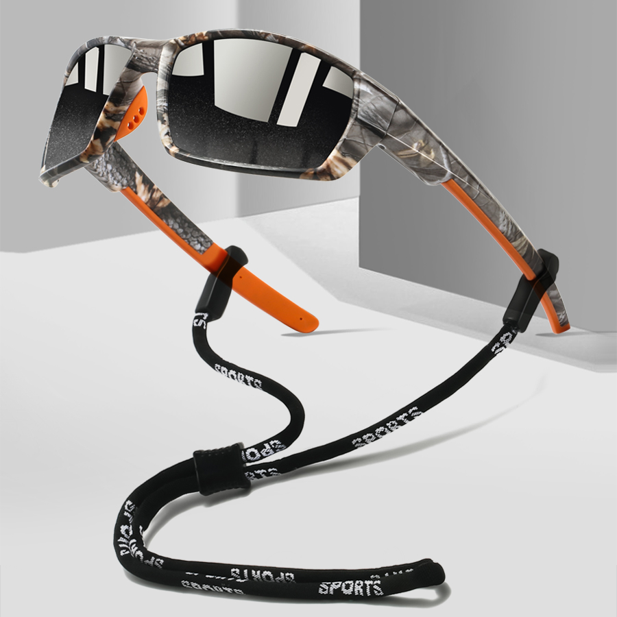 Sunglass Retainer Cord - ユニセックスファッションサングラス チェーン付き ランニング 登山 運転 釣り