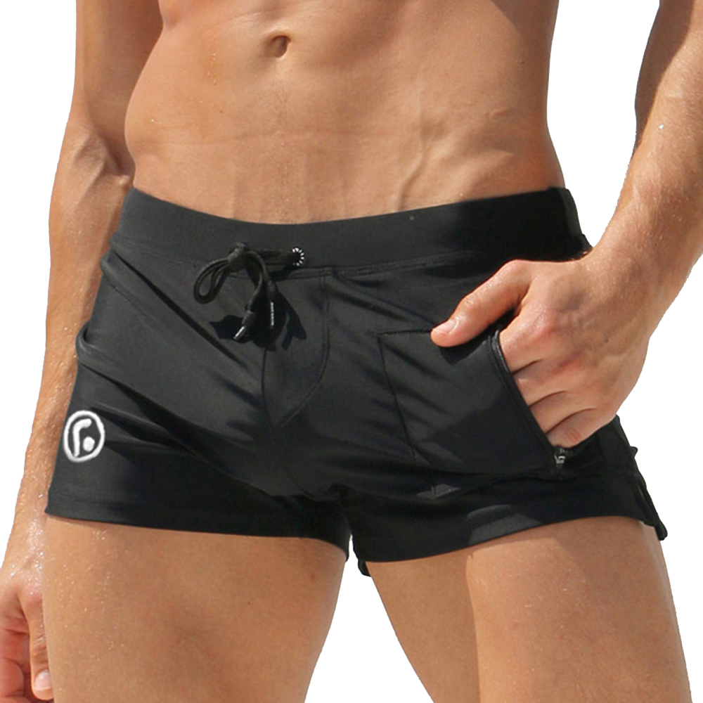 Swim Trunk Quick Dry - 夏メンズ水着ビーチ速乾性水泳パンツ Sunga 水着マヨ通気性水着スポーツサーフィンボードショーツ