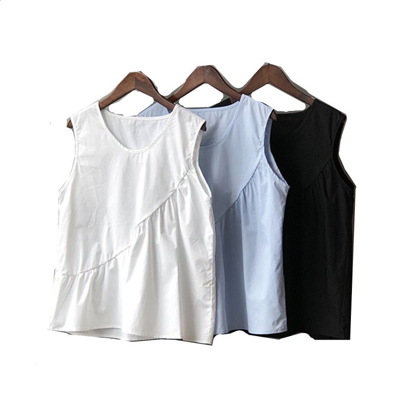 Shirt Camp Collar - 女性のためのルーズなコットンとリネンのタンクトップ,ボヘミアンスタイルのビーチシャツ,韓国スタイル,オフィス
