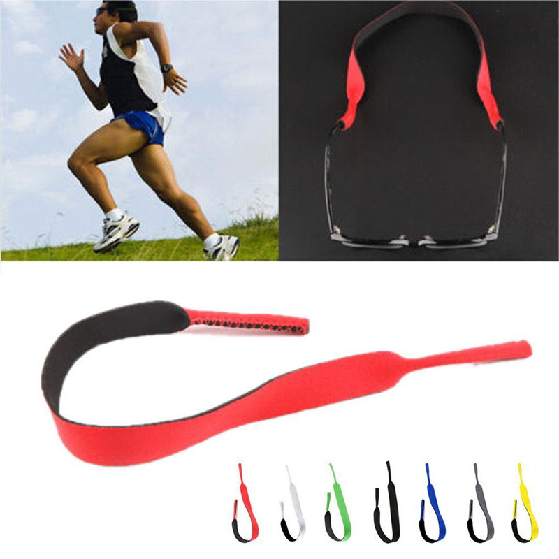 Sunglass Retainer Cord - 眼鏡メガネサングラスネオプレン伸縮性スポーツバンドストラップコードホルダー新しい