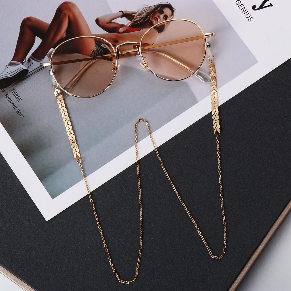 Sunglass Retainer Cord - 女性用アクリルガラス眼鏡チェーン,ギフト用眼鏡チェーン