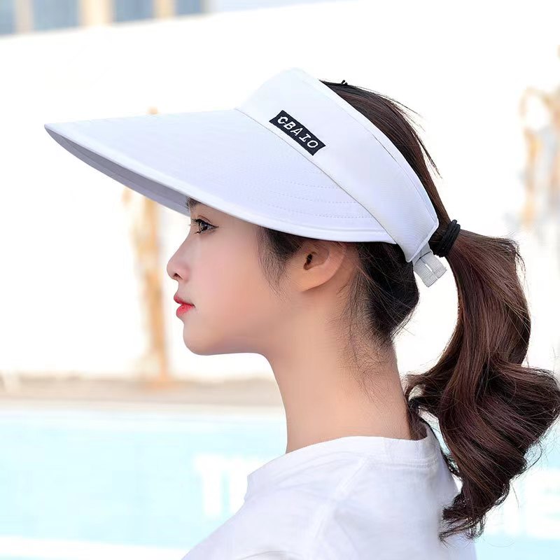 女性の夏の日よけ、広いつばの帽子、ビーチハット、調整可能なU - Packable Hat Nylon のレビューと価格