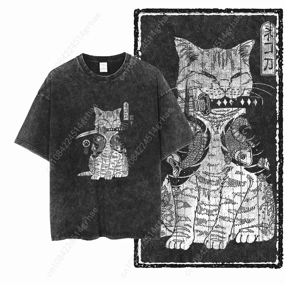 COOLMIND DB キャットプリント コットン酸洗い加工 - Tee Graphic Print のレビューと価格