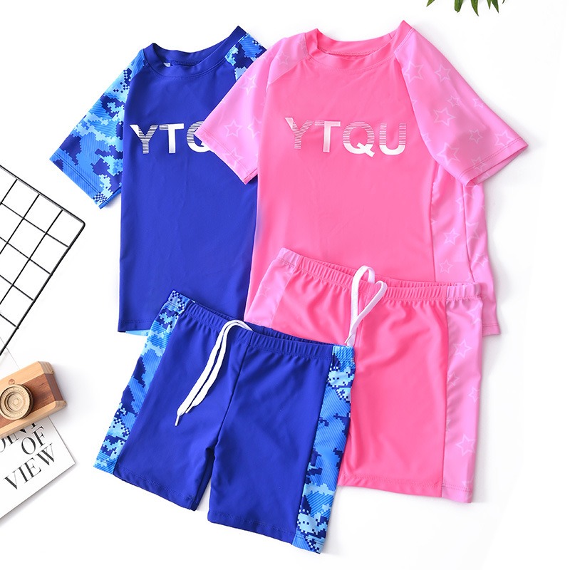 2026 子供用ツーピース水着 男の子用水着セット 年長児用 - Swim Trunk Quick Dry のレビューと価格