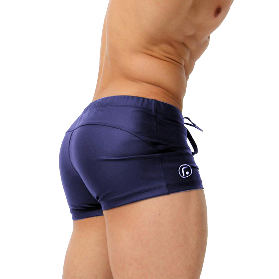 セクシーな水着ビーチ速乾性トランクス男性水着 Sunga ボ - Swim Trunk Quick Dry のレビューと価格