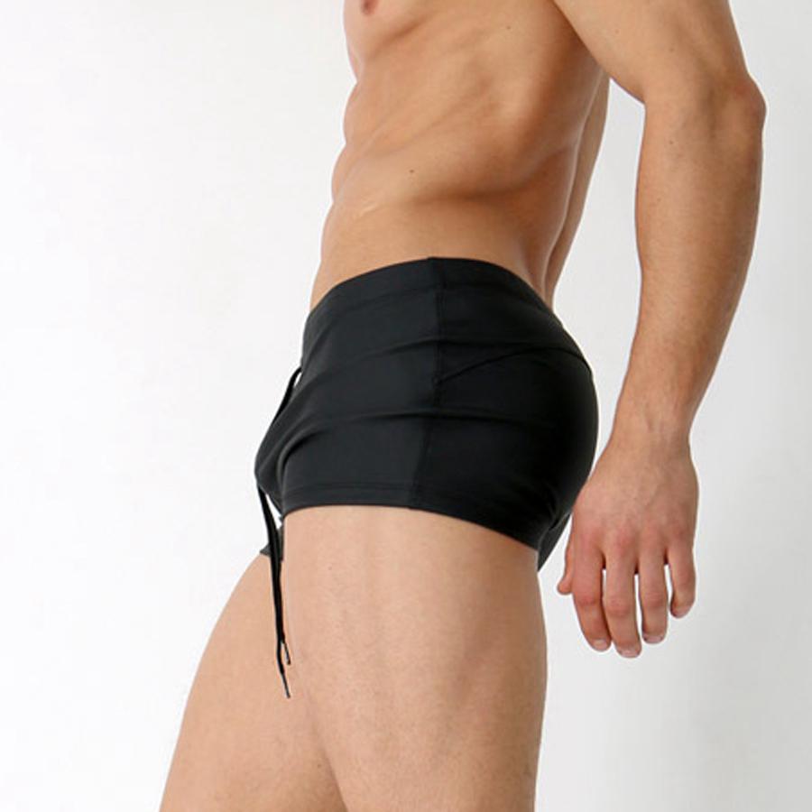 セクシーな水着ビーチ速乾性トランクス男性水着 Sunga ボ - Swim Trunk Quick Dry のレビューと価格