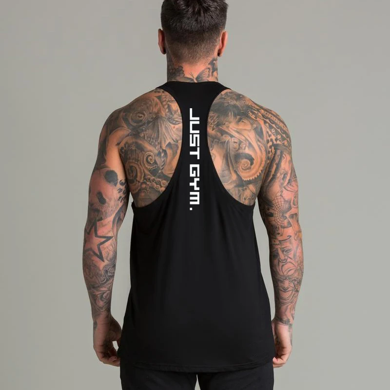 メンズマッスルボディービルTシャツ,ジムスポーツ,カジュアル - Tank Top Muscle のレビューと価格