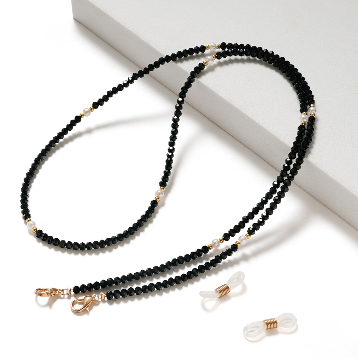 パールクリスタル メガネチェーン レディース おしゃれ サン - Sunglass Retainer Cord のレビューと価格