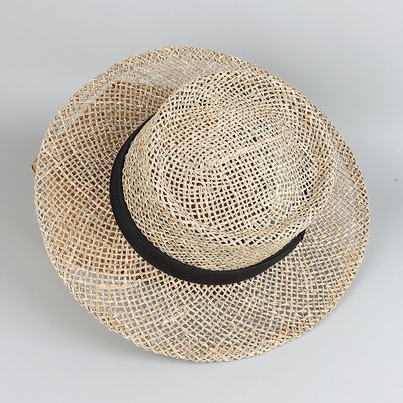 100% 天然草パナマビーチ太陽の帽子女性の夏の麦わら帽子旅 - Bucket Hat Straw のレビューと価格