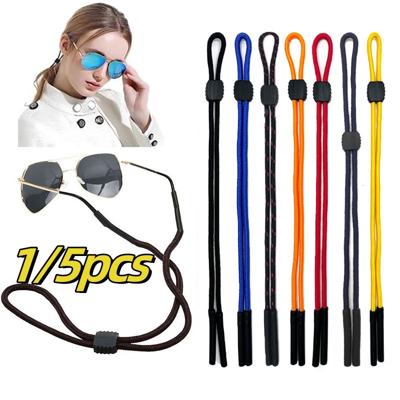 1/5 個スポーツ眼鏡ストラップサングラスホルダー男性女性眼 - Sunglass Retainer Cord のレビューと価格