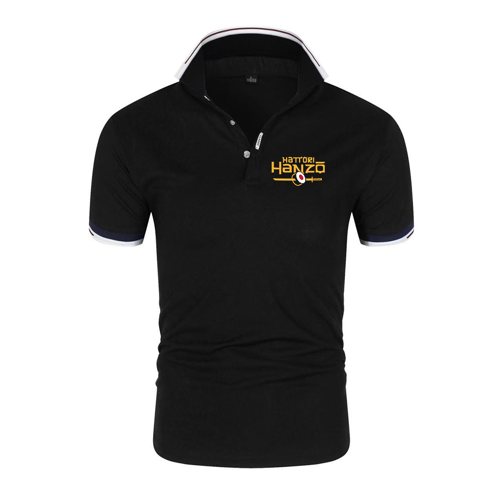 ハットリーハンゾ メンズ サマー 半袖ポロシャツ ソリッドピ - Polo Shirt Pique のレビューと価格