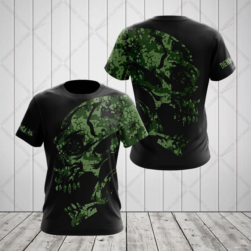 カスタムサマーカジュアルデンマークシールドグラフィックTシャ - Tee Graphic Print のレビューと価格