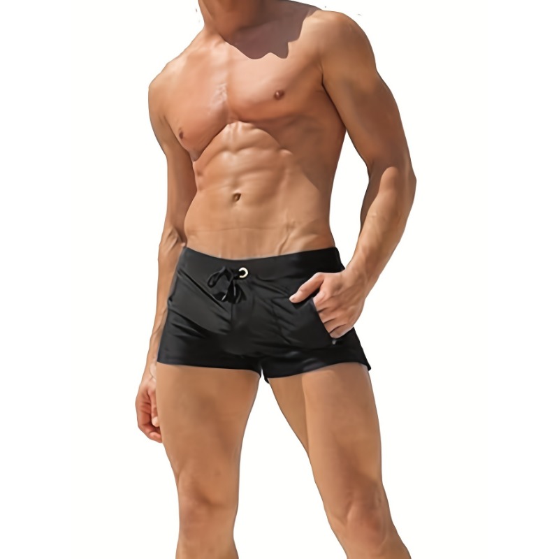 伸縮性のあるナイロンとエラスタンのメンズ速乾性スイムトランク - Swim Trunk Quick Dry のレビューと価格