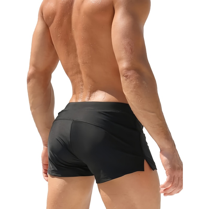 伸縮性のあるナイロンとエラスタンのメンズ速乾性スイムトランク - Swim Trunk Quick Dry のレビューと価格