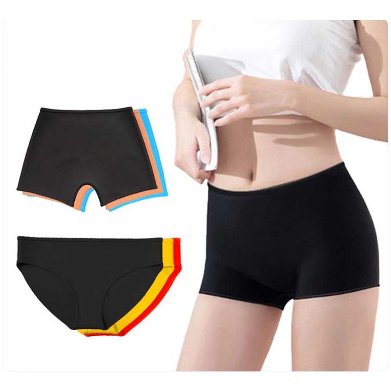 シリコーン水泳パンツ男性女性シームレスボクサーブリーフ三角形 - Swim Trunk Quick Dry のレビューと価格