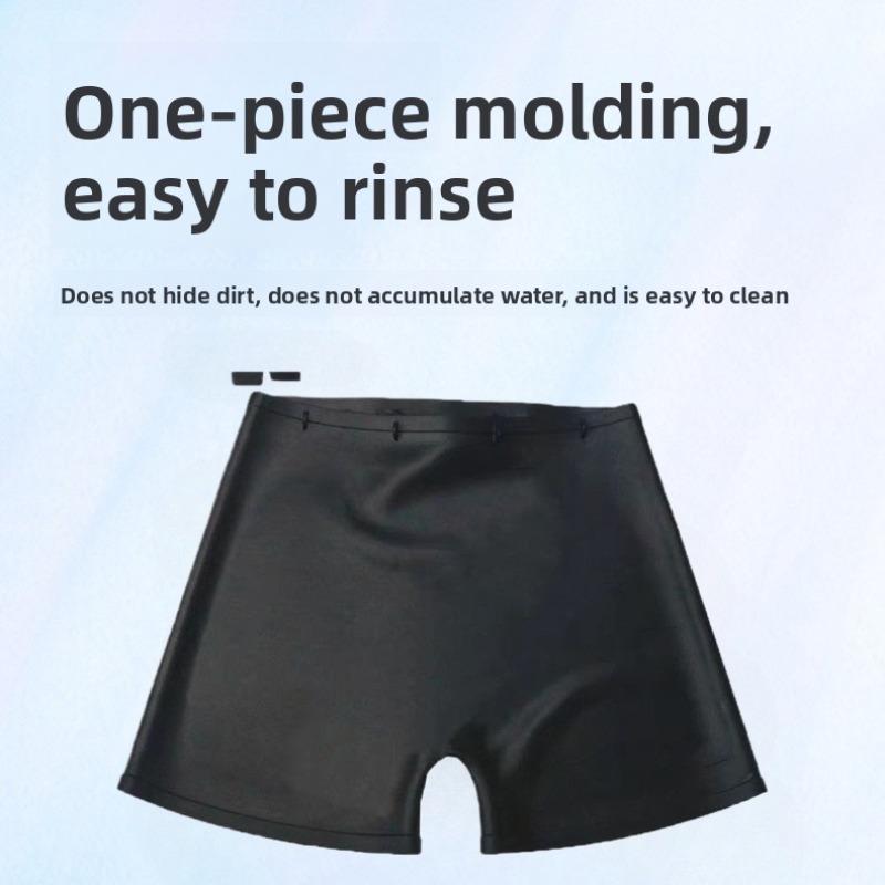 シリコーン水泳パンツ男性女性シームレスボクサーブリーフ三角形 - Swim Trunk Quick Dry のレビューと価格