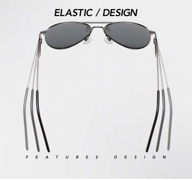 ユニセックススモールフレーム偏光アビエイターサングラス UV - Sunglasses Aviator Polarized のレビューと価格