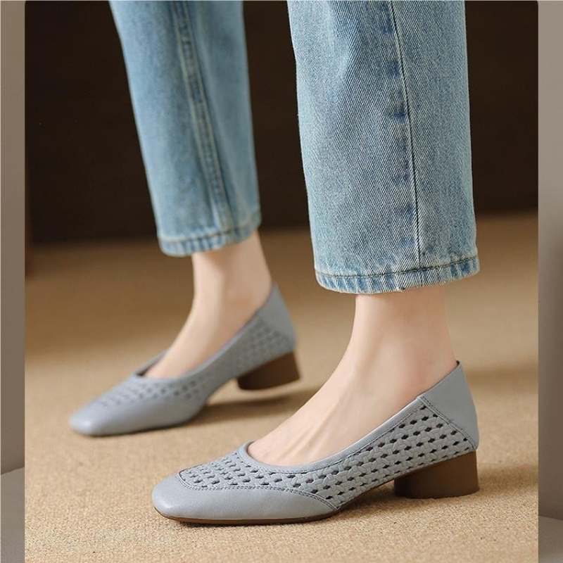 2026 新ファッション女性の夏のデザイン気質中空ハイヒール - Casual Sandal Leather のレビューと価格