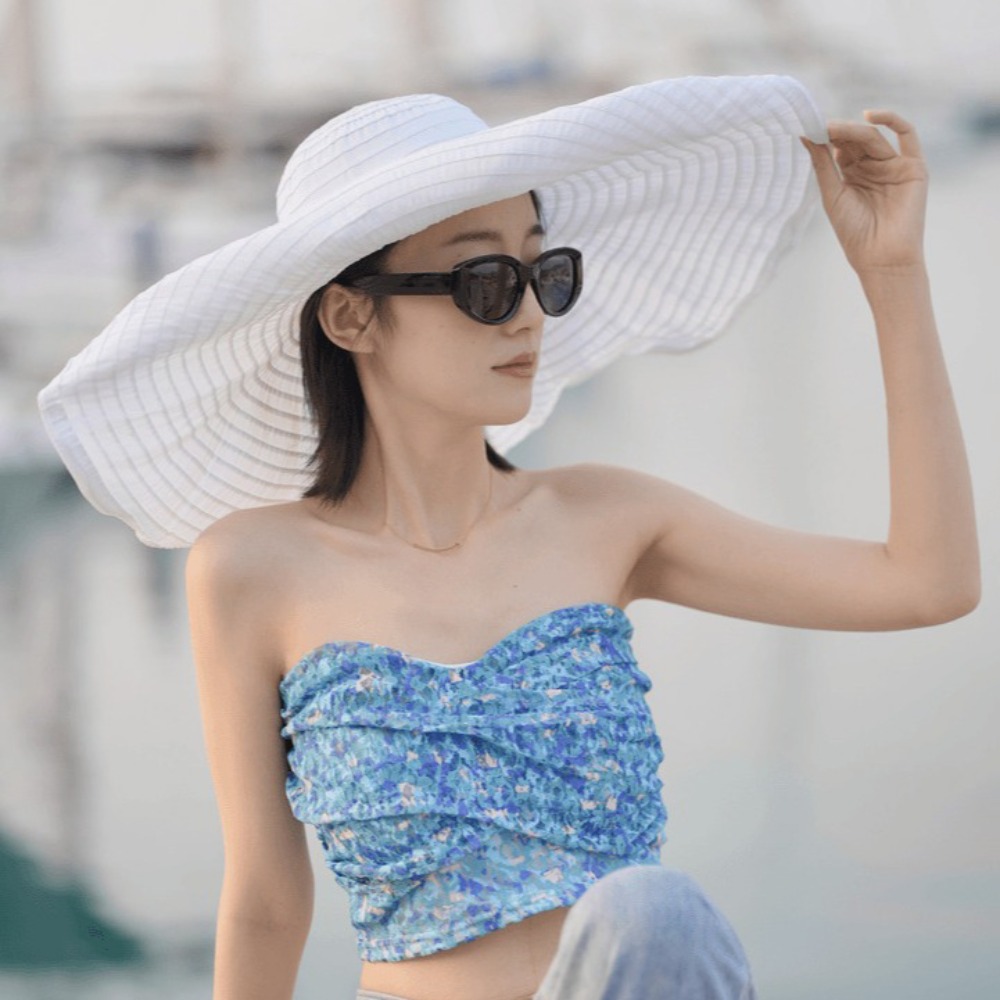 パッカブルちょう結び DIY 成形可能なつば広帽子日焼け止め - Packable Hat Nylon のレビューと価格