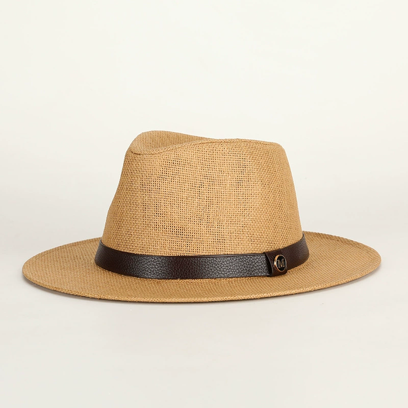パナマ織り麦わら帽子 ジャズハット 男女兼用 日よけビーチハ - Bucket Hat Straw のレビューと価格