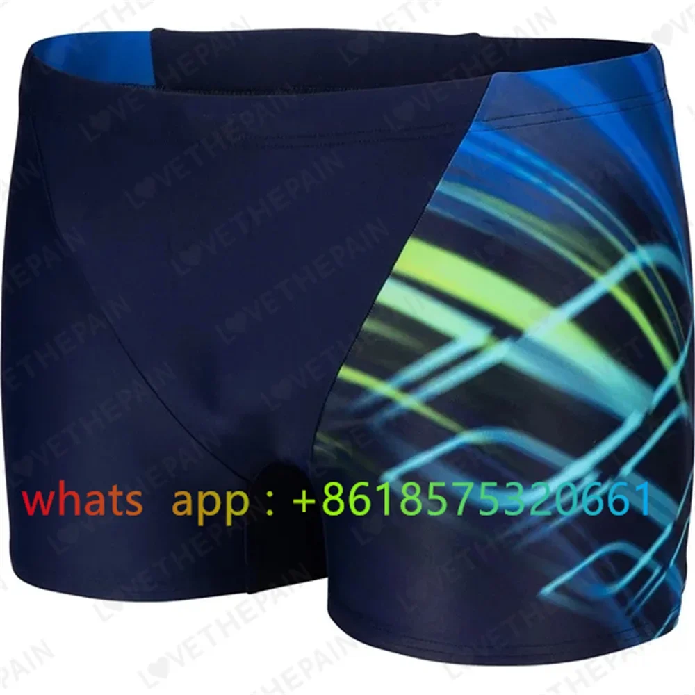 メンズ水着ジャマー耐久性アスレチックトレーニング水着レーシン - Swim Trunk Quick Dry のレビューと価格
