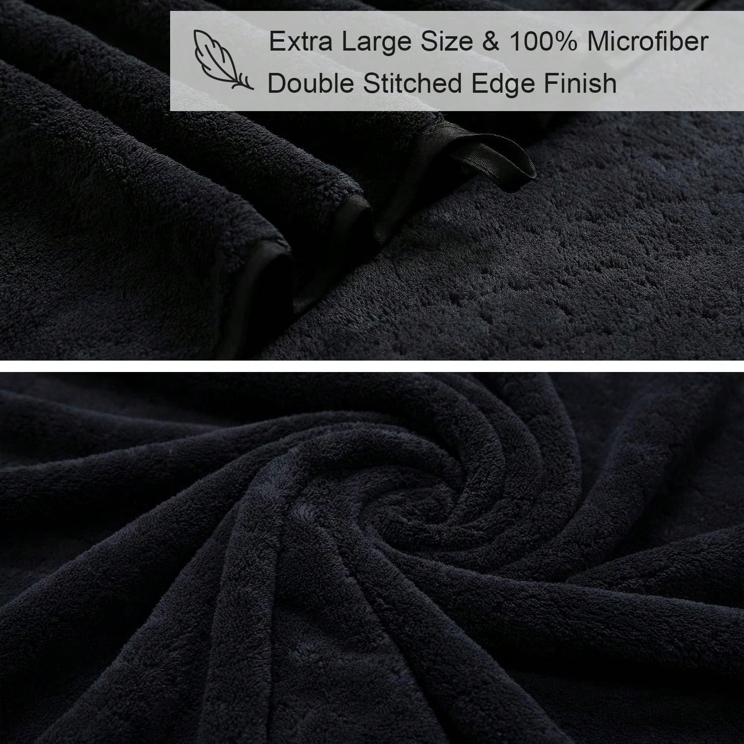 特大バスタオルセット 高級モダンバスシーツセット 無地ダーク - Beach Towel Large のレビューと価格