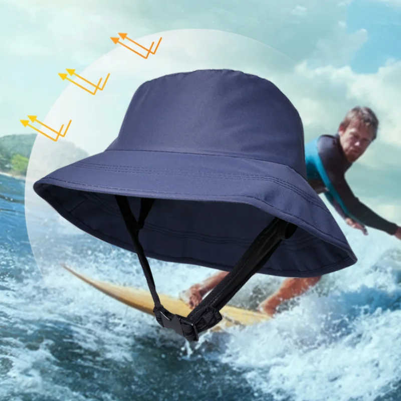 防水ワイドブリムサンバケットハット UVカット パッカブル  - Packable Hat Nylon のレビューと価格