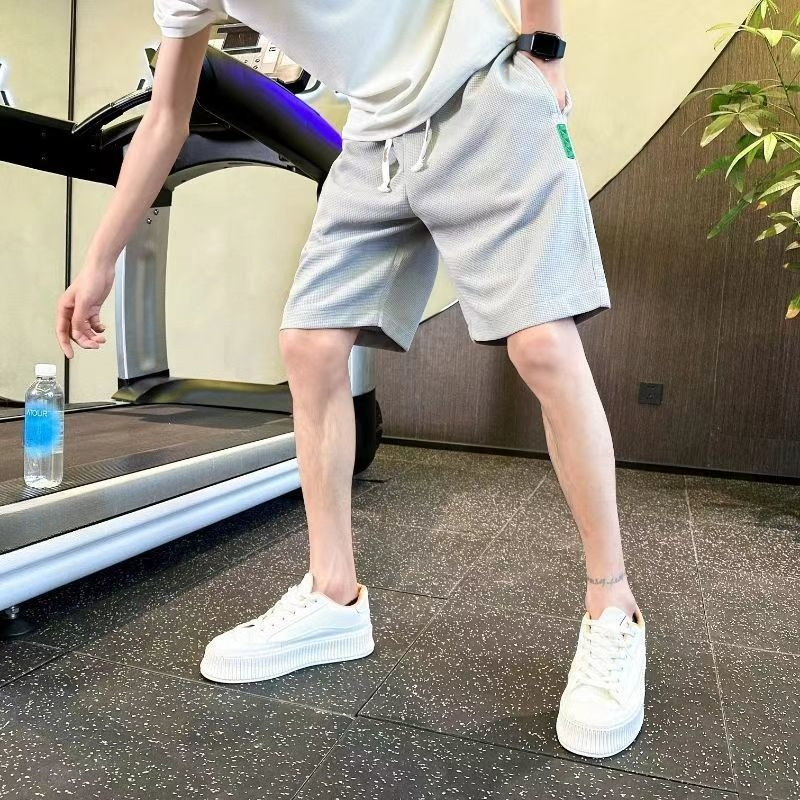 メンズスリムフィットサマーカジュアルショーツ韓国スタイルハイ - Shorts Chino Slim のレビューと価格