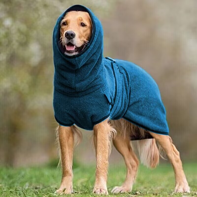 ペット服 犬用バスローブ 吸水性抜群 ビーチタオルローブ ソ - Beach Towel Large のレビューと価格