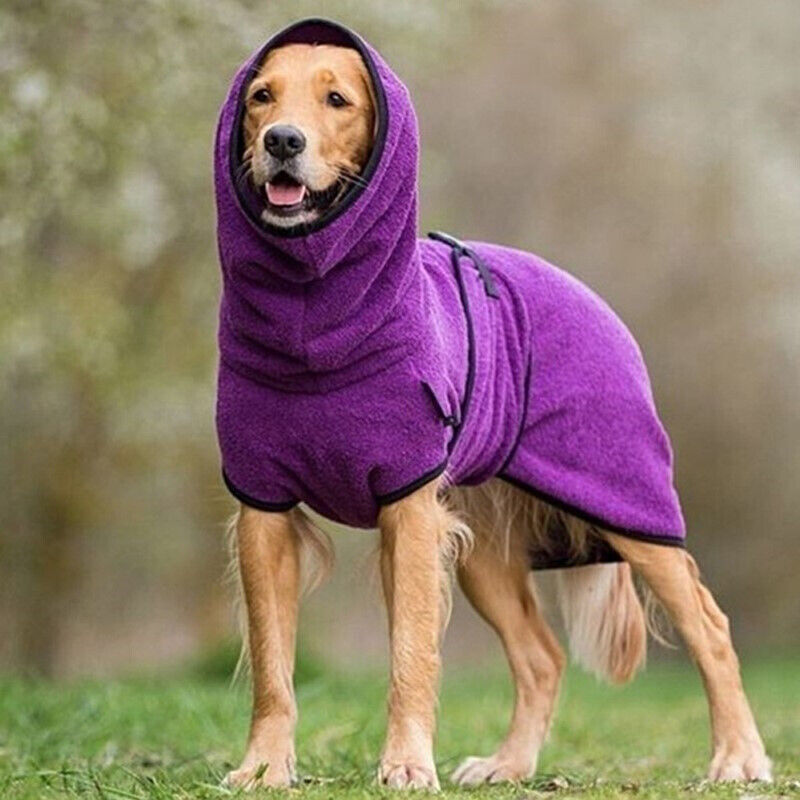 ペット服 犬用バスローブ 吸水性抜群 ビーチタオルローブ ソ - Beach Towel Large のレビューと価格