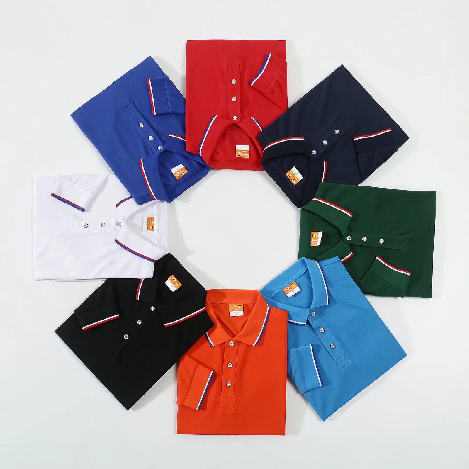カスタムメイドの長袖ポロシャツ,綿の広告Tシャツ,Tシャツの - Polo Shirt Pique のレビューと価格