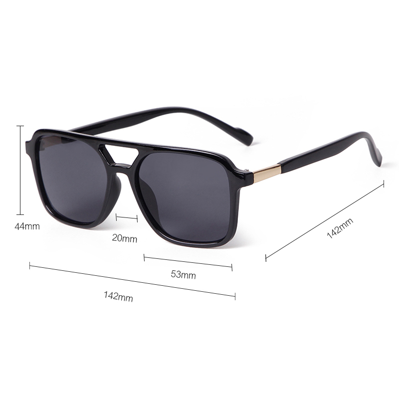 トレンドのビッグパイロットサングラス 男女兼用 ブランドデザ - Sunglasses Aviator Polarized のレビューと価格