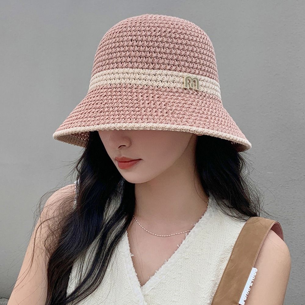 エレガントな弓漁師帽子折りたたみつば広女性太陽の帽子サンシェ - Bucket Hat Straw のレビューと価格