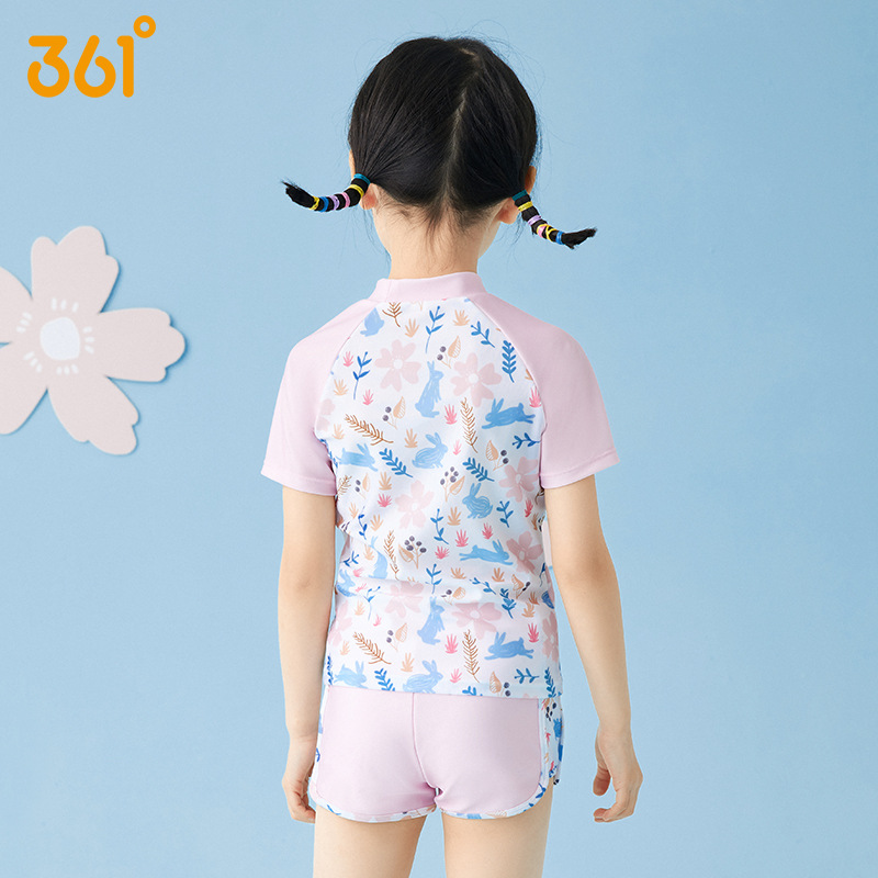 女の子 2 枚防水スポーツビーチスイムシャツトランクス半袖プ - Swim Trunk Quick Dry のレビューと価格